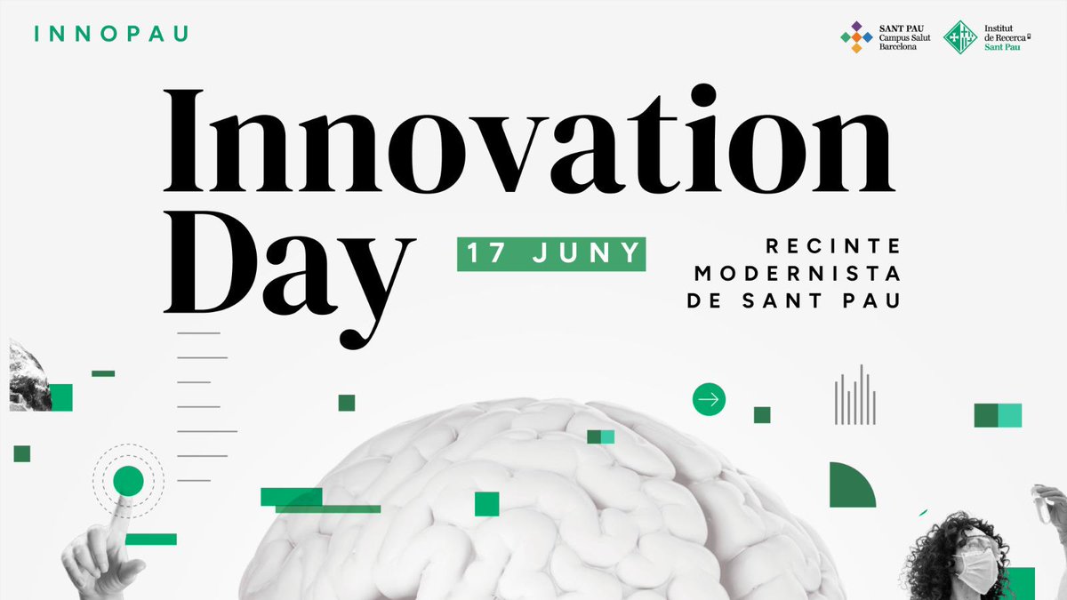 Dimarts vinent t’esperem a l’Innovation Day, una jornada pensada per impulsar la innovació en salut i recerca!🔬🚀

6️⃣ Coneixeràs de prop els 6 projectes de la segona edició de la incubadora INNOPAU i es descobriran els guanyadors.

🗣️La Jornada comptarà amb la participació de