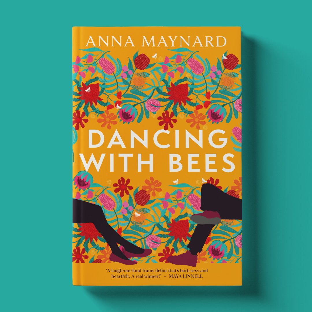 NadaBackovic's tweet image. Extracts from the brief, just in case you’re curious what inspires a book cover designer 😉 Warm, honey-toned palette. Playful, fresh, and engaging. Loved working on Dancing with Bees by @annamaynardauthor @echo_publishing.