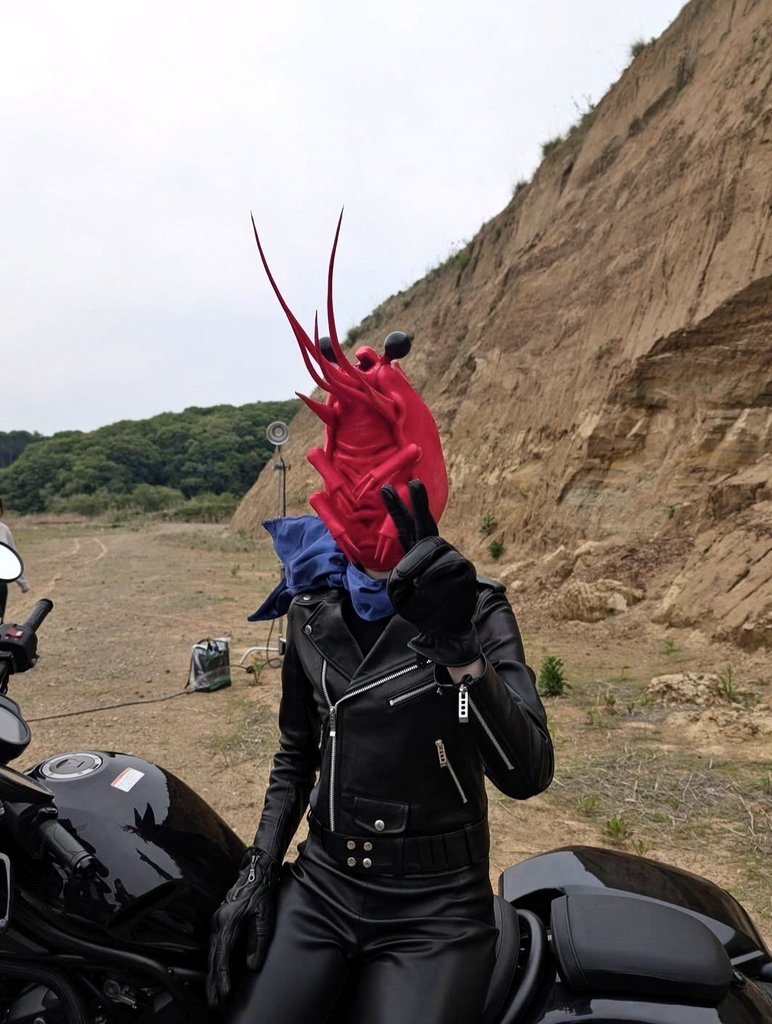 新ヒーロー（ヒロイン） 瀬戸しお仮面爆誕！！😍👍 #井桁弘恵 #瀬戸し