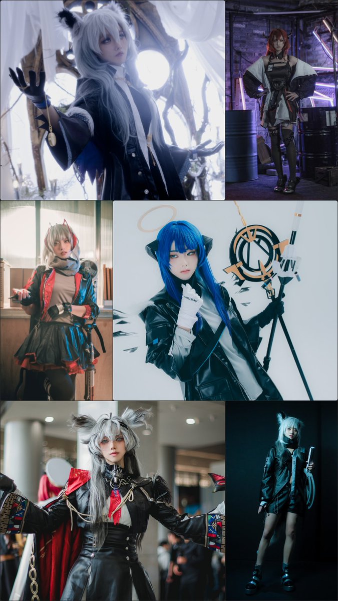 #한장르에서_본인이_한_코스프레_몰아보기 

아-크나이츠