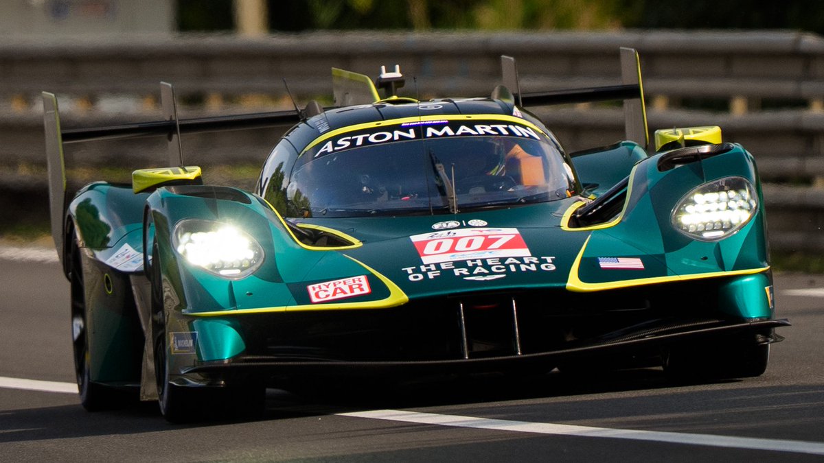 The Aston Martin Valkyrie LMH looks gorgeous at Circuit de La Sarthe  😍

📸 Aston Martin | #LeMans24 #WEC