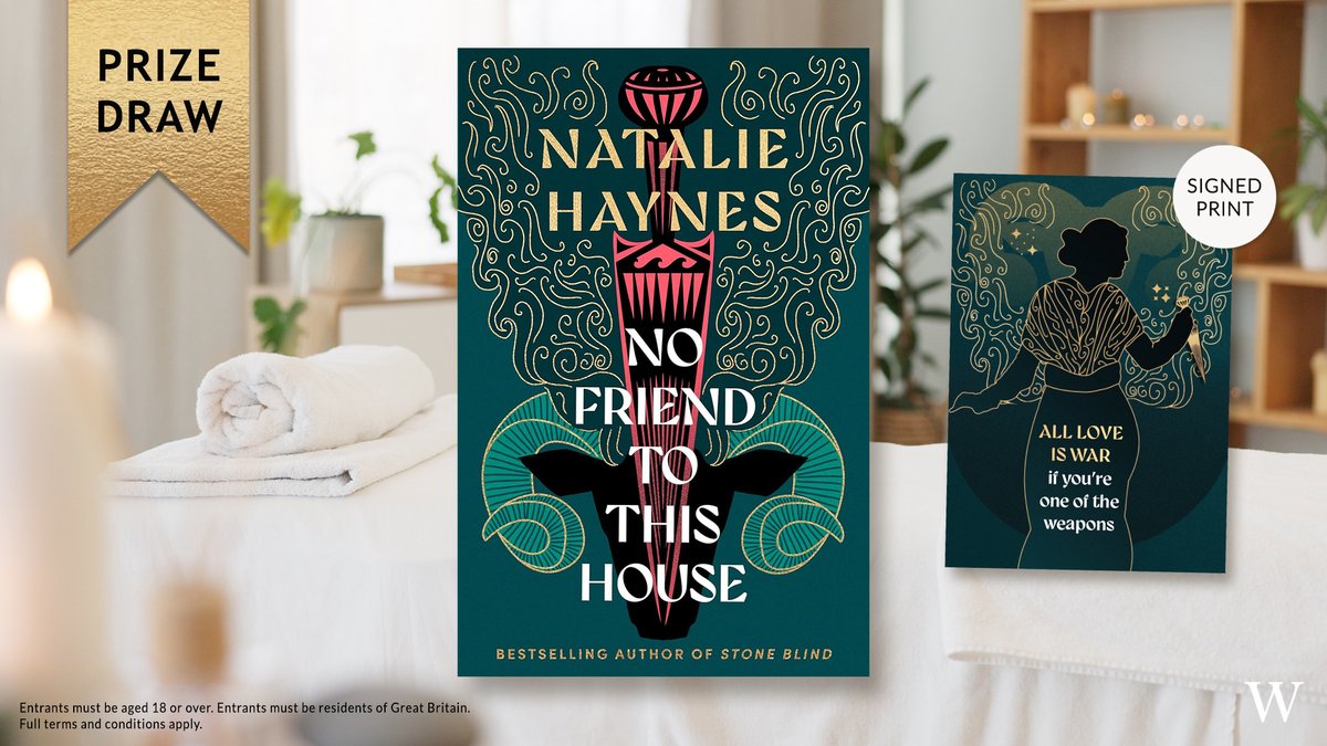 Waterstones (@waterstones) on Twitter photo To celebrate the release of NO FRIEND TO THIS HOUSE, we're giving away a spa voucher for two at Aire Ancient Baths London and an exclusive Medea foiled print signed by <a href="/officialnhaynes/">Natalie Haynes</a>! Details here: waterstones.com/win/no-friend-… To celebrate the release of NO FRIEND TO THIS HOUSE, we're giving away a spa voucher for two at Aire Ancient Baths London and an exclusive Medea foiled print signed by <a href="/officialnhaynes/">Natalie Haynes</a>! Details here: waterstones.com/win/no-friend-…