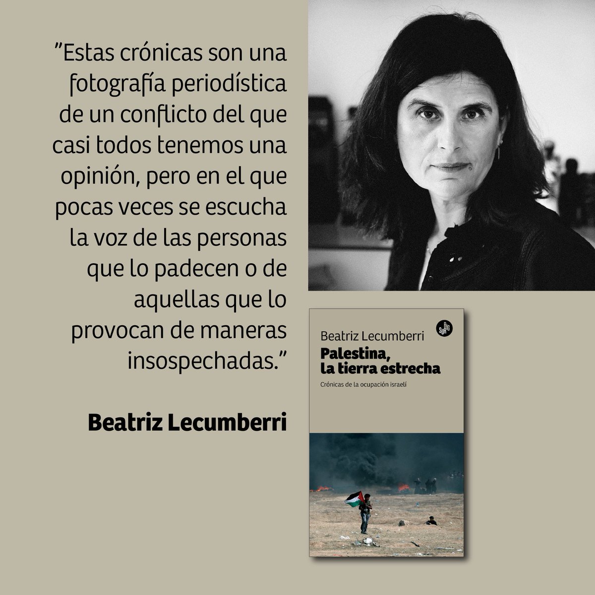 Editorial Big Sur (@bigsureditorial) on Twitter photo Esta tarde a las 19:00 h, <a href="/blecumberri/">Beatriz Lecumberri</a> conversará con <a href="/reparazz/">Mikel Reparaz</a> en la Biblioteca de Bidebarrieta (Bilbao) en el encuentro "La ocupación israelí de Palestina y el futuro de Gaza" #BidebarrietaKulturgunea
El evento en streaming, aquí a las 19h:
youtube.com/@BidebarrietaK… Esta tarde a las 19:00 h, <a href="/blecumberri/">Beatriz Lecumberri</a> conversará con <a href="/reparazz/">Mikel Reparaz</a> en la Biblioteca de Bidebarrieta (Bilbao) en el encuentro "La ocupación israelí de Palestina y el futuro de Gaza" #BidebarrietaKulturgunea
El evento en streaming, aquí a las 19h:
youtube.com/@BidebarrietaK…