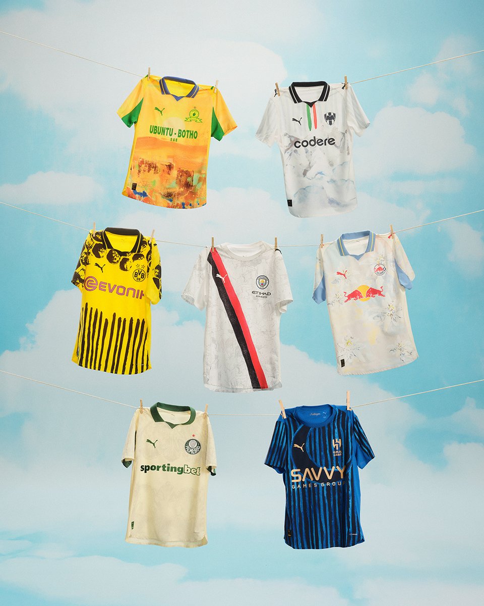 appolis_dylan's tweet photo. .@PUMA and KidSuper launched the PUMA x KIDSUPER collection, a unique blend of football, fashion, and art, debuting at this summer’s biggest club tournament. https://t.co/MKa2UY5CWN