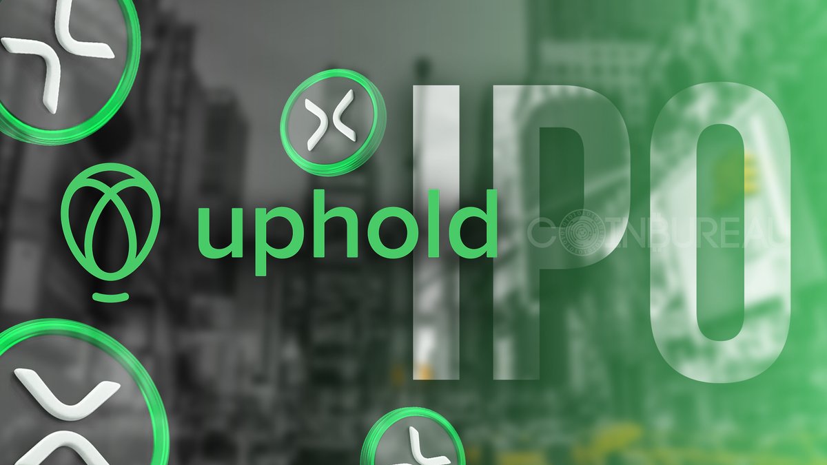 🚨Another Crypto Company Going Public?!

Uphold CEO said the company is exploring either a public listing on Nasdaq or selling the company at a +$1.5 billion valuation.

Could this be the next big crypto listing after Circle?🤔