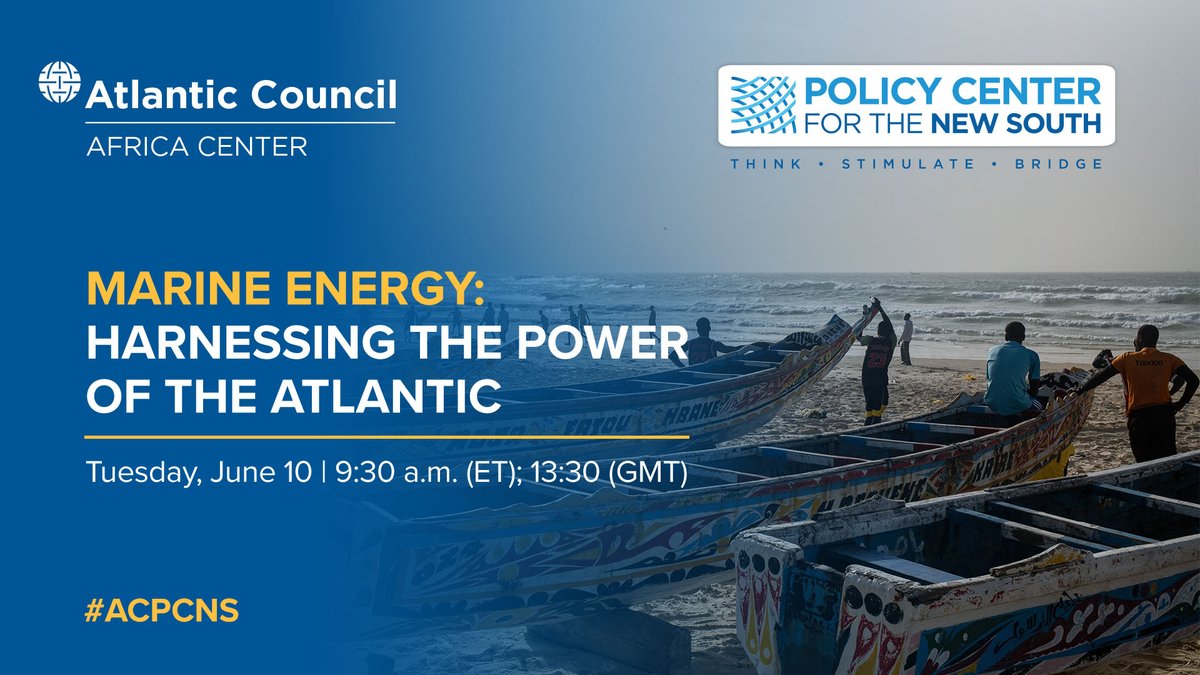 Policy Center for the New South (@policycenterns) on Twitter photo 📢 In partnership w/ <a href="/AtlanticCouncil/">Atlantic Council</a>’s <a href="/ACAfricaCenter/">Africa Center</a>, we are launching our first policy brief on the strategic and economic opportunities of the Atlantic Basin.
🌊 This brief highlights the energy & mineral potential of the Atlantic Ocean, emphasizing equitable and sustainable 📢 In partnership w/ <a href="/AtlanticCouncil/">Atlantic Council</a>’s <a href="/ACAfricaCenter/">Africa Center</a>, we are launching our first policy brief on the strategic and economic opportunities of the Atlantic Basin.
🌊 This brief highlights the energy & mineral potential of the Atlantic Ocean, emphasizing equitable and sustainable