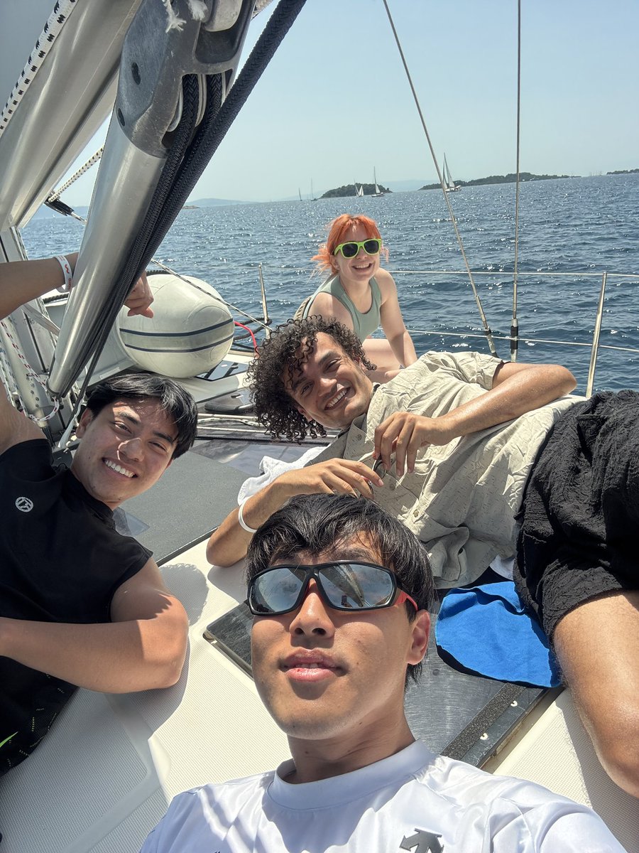 ColBrough's tweet image. Really proud to see No1 son on his break before 4th year in the @MorayHouse on the Mediterranean Sea with the @EdinburghUni sailing club. Soak up all these amazing adventures kid. University is so much more than a qualification #FosterFamilies #FamilyMatters #LifeExperiences