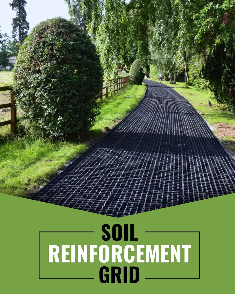 Gridforce1's tweet image. #SoilReinforcementPanels are 𝙚𝙨𝙨𝙚𝙣𝙩𝙞𝙖𝙡 for stable, #Sustainable ground surfaces. 💪

Our easy to install, 100% recycled plastic grids improve drainage, prevent erosion &amp;amp; handle heavy loads – ideal for car parks, driveways &amp;amp; embankments.

🔗 bit.ly/3pIWJel