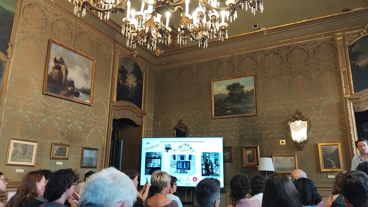 @DBIOSUnito (@dbiosunito) on Twitter photo Si è svolto ieri l'evento, nell'ambito di CinemAmbiente, del progetto FI(na)LMENTE - comunicare la scienza tramite video (intobrain.it/it/finalmente-…) che coinvolge dottorandi e dottorande UNITO e student* della Scuola di Studi Superiori Ferdinando Rossi
<a href="/unito/">Università di Torino</a> Si è svolto ieri l'evento, nell'ambito di CinemAmbiente, del progetto FI(na)LMENTE - comunicare la scienza tramite video (intobrain.it/it/finalmente-…) che coinvolge dottorandi e dottorande UNITO e student* della Scuola di Studi Superiori Ferdinando Rossi
<a href="/unito/">Università di Torino</a>