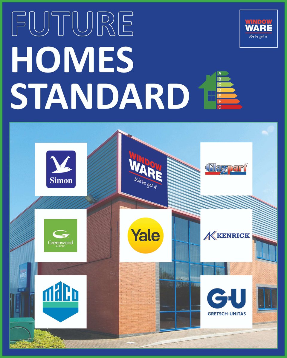 Window Ware (@windowware) on Twitter photo The Future Homes Standard is coming. Are your windows & doors ready? Window Ware has you covered with U-value boosting locks & mandatory trickle vents. Your hardware solutions are here! #FutureHomesStandard #Fabrication #WindowWare 📞 01234 242724 | 📧 sales@windowware.co.uk The Future Homes Standard is coming. Are your windows & doors ready? Window Ware has you covered with U-value boosting locks & mandatory trickle vents. Your hardware solutions are here! #FutureHomesStandard #Fabrication #WindowWare 📞 01234 242724 | 📧 sales@windowware.co.uk