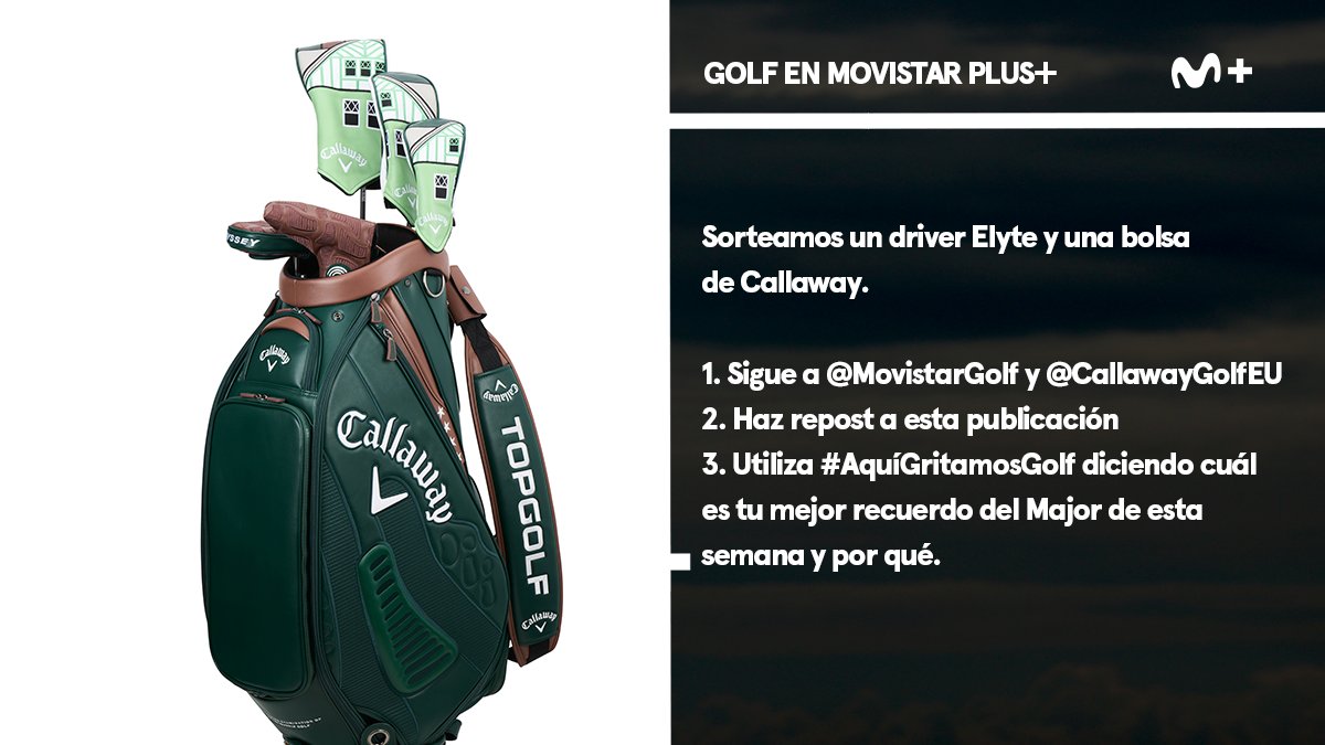 Golf en Movistar Plus+ tweet media