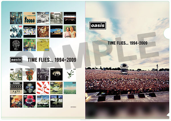 oasis メモリアルチケット＆クリファイル CD time files HMV&BOOKS