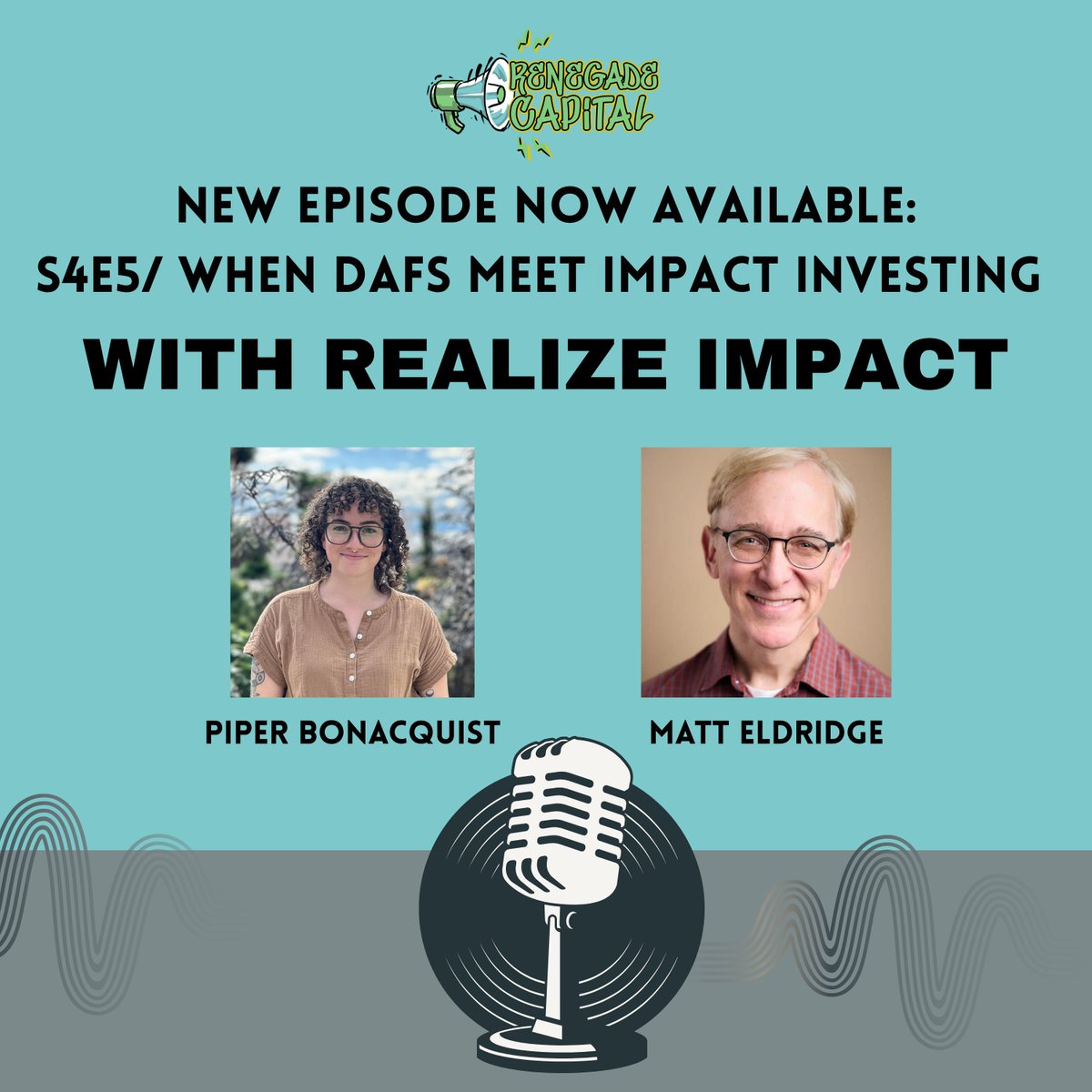 Donor Advised Funds (DAFs), when used as intended, can help create a better world. Although they are commonly used to provide traditional grants to nonprofits, they can also be a form of impact investing. But how?

Listen now! ow.ly/UcP350W6B1R