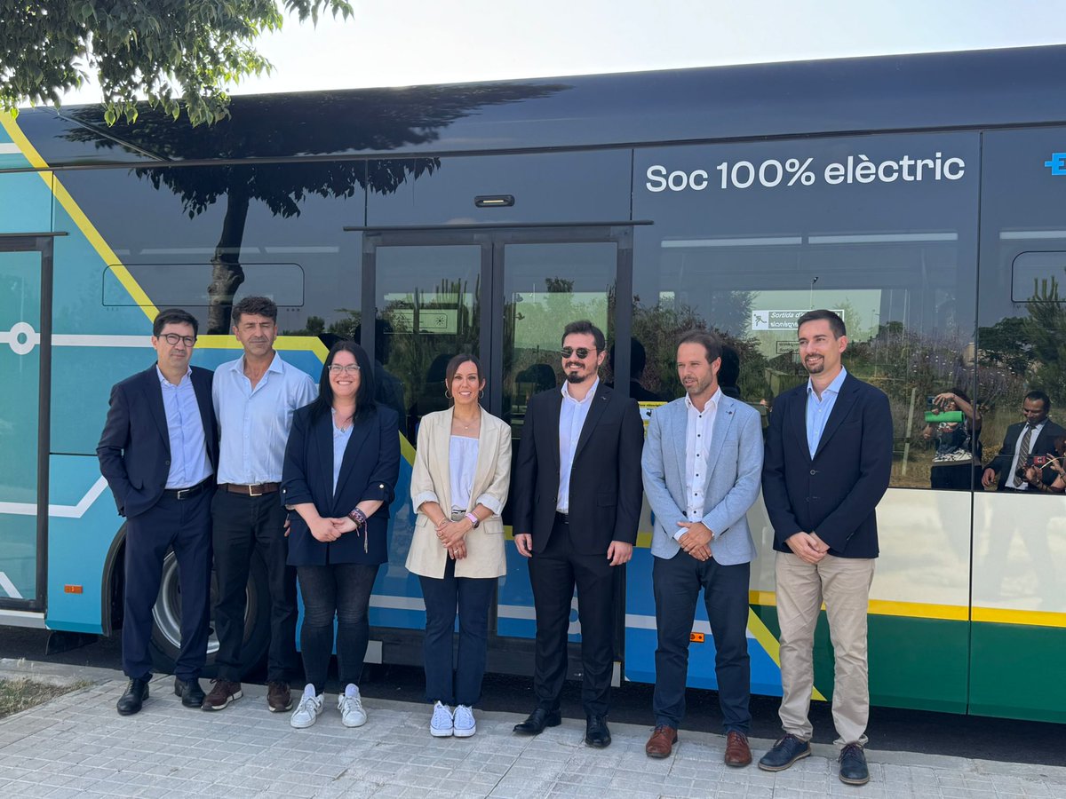 <a href="/Aj_Sabadell/">Ajuntament Sabadell</a> 🚍A partir d’aquesta tarda, els nous busos elèctrics de #TusSabadell s’incorporen al servei!
Model Karsan E-ATA Espanya (12 m) <a href="/KarsanTR/">Karsan</a>
🔋 100% elèctrics
🌱 0 emissions
🔇 Menys soroll
💡 Amb tecnologia per millorar l’experiència a bord!