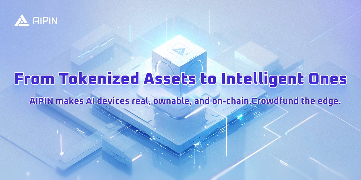 AIPIN.ai (@aipin_ai) on Twitter photo Real-World Assets (RWA) x Crowdfunding
 In 2025, #RWA is the new narrative.
 But why stop at tokenized real estate?
 <a href="/AIPIN_ai/">AIPIN.ai</a> is powering real-world AI devices, crowdfunded by the community and owned on-chain.
 From mugs to machines — we're bringing assets to life. Real-World Assets (RWA) x Crowdfunding
 In 2025, #RWA is the new narrative.
 But why stop at tokenized real estate?
 <a href="/AIPIN_ai/">AIPIN.ai</a> is powering real-world AI devices, crowdfunded by the community and owned on-chain.
 From mugs to machines — we're bringing assets to life.