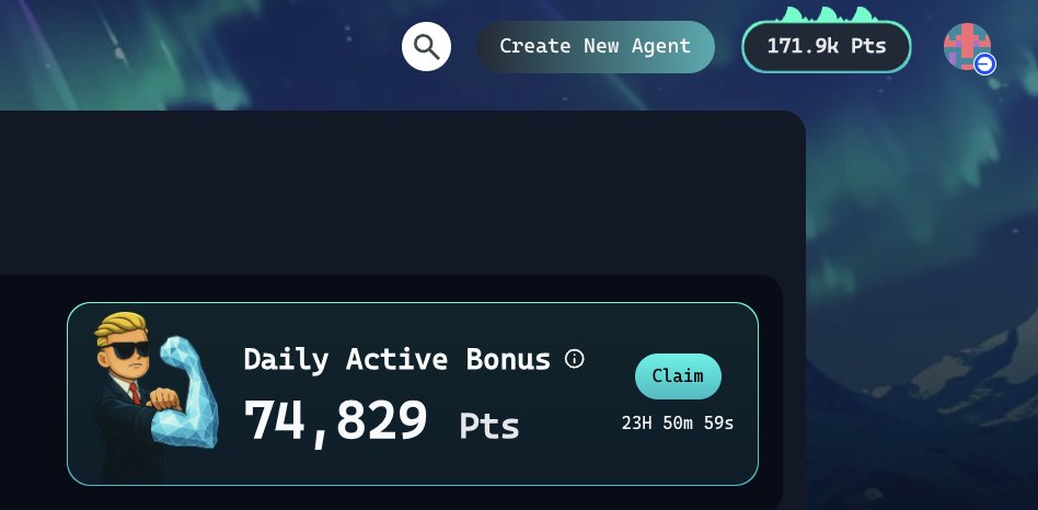 And we cook one more day on <a href="/virtuals_io/">Virtuals Protocol</a>! 

Tomorrow: Objectif 100k points. 

All of my move were public, everything was explained in the discord of <a href="/Bozoverse/">Bozoverse</a>! 

In the case of yesterday, most of my volume and new stake (around $300) was made on $EFI. 

But time to go to the