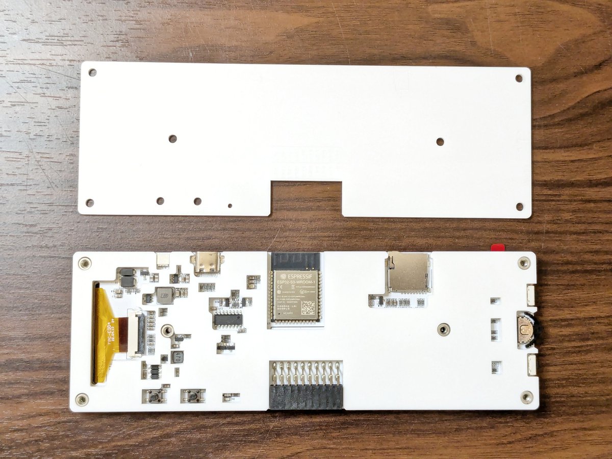 ElecrowのCrowPanel ESP32 5.79” E-paper HMI Display、到着した！電子 