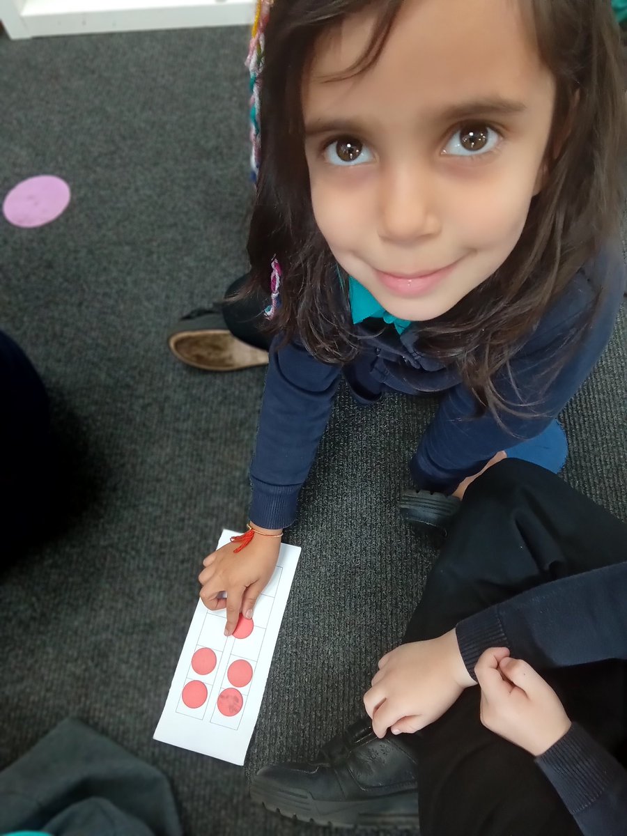 BoughtonHeath's tweet image. Reception maths . Doubles ! #doubleit #spotthepattern