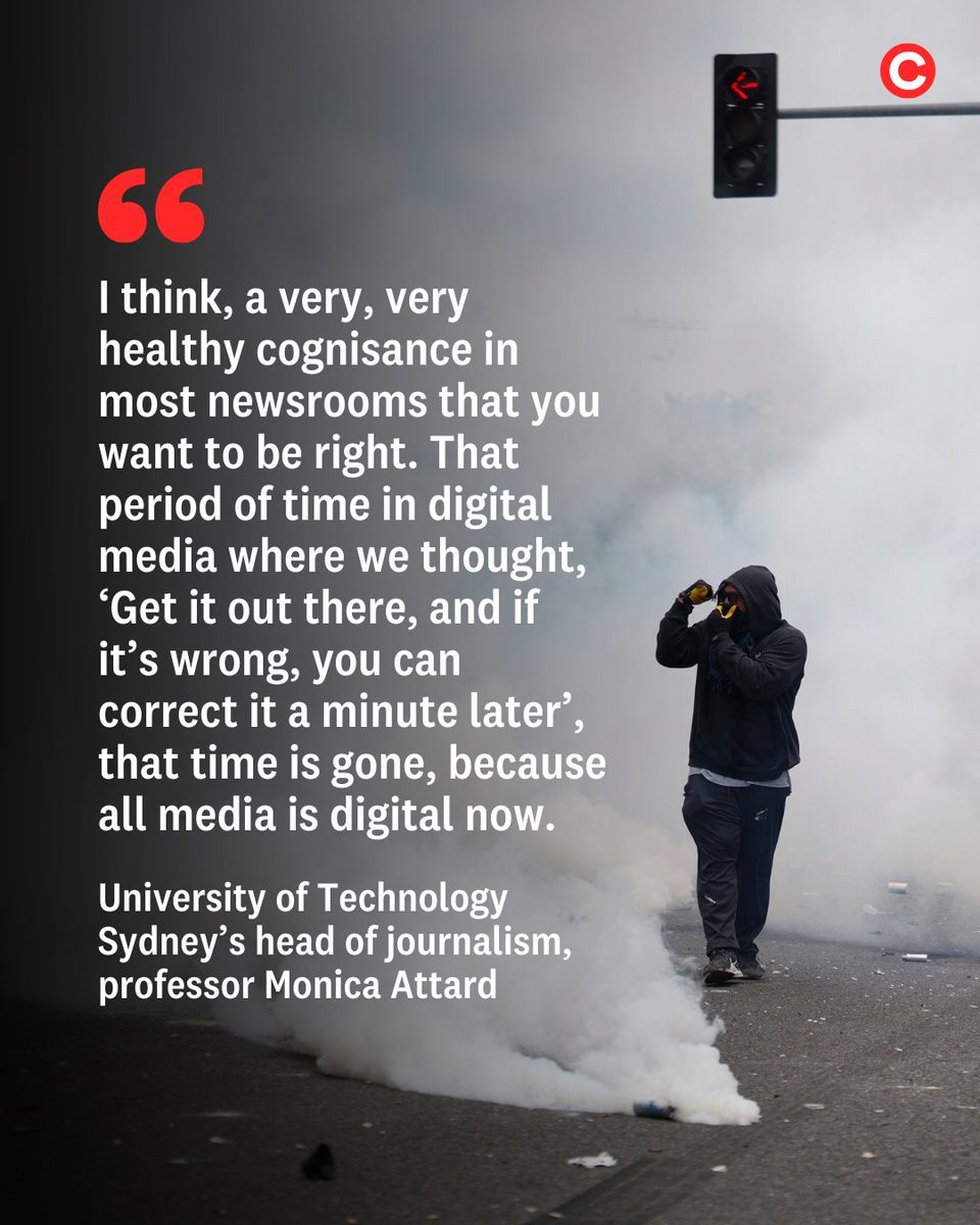 When a US law enforcement officer shot an Australian journalist with a rubber bullet while covering the LA protests, Nine's coverage seemed to downplay the incident. We asked journalism experts why media outlets use obfuscating language in such incidents.

crikey.com.au/2025/06/10/aus…