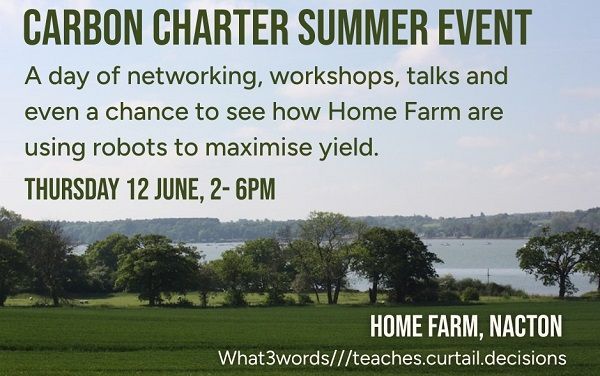 Carbon Charter (@carboncharter) on Twitter photo JUST 2 days to go until the #CarbonCharter Summer Event 2025 - Have YOU booked your ticket? ticketsource.co.uk/whats-on/near-… #Networking Fun, food and fresh ideas all at Home Farm, Nacton nr. Ipswich #SME ’s <a href="/suffolkcc/">Suffolk CC</a> <a href="/NorfolkCC/">Norfolk County Council</a> <a href="/GroundworkEast/">Groundwork East</a> #CarbonFootprint JUST 2 days to go until the #CarbonCharter Summer Event 2025 - Have YOU booked your ticket? ticketsource.co.uk/whats-on/near-… #Networking Fun, food and fresh ideas all at Home Farm, Nacton nr. Ipswich #SME ’s <a href="/suffolkcc/">Suffolk CC</a> <a href="/NorfolkCC/">Norfolk County Council</a> <a href="/GroundworkEast/">Groundwork East</a> #CarbonFootprint