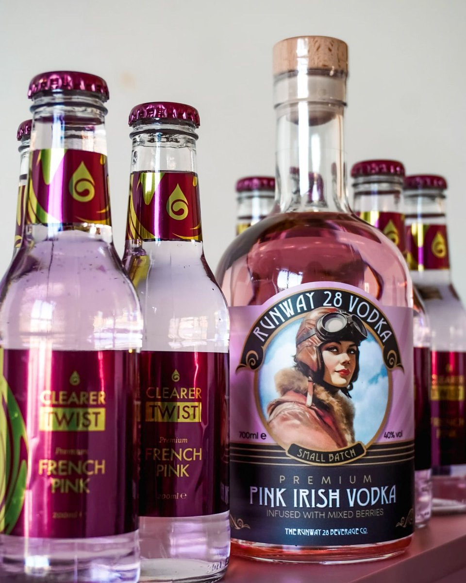 Smooth skies, smoother serve. It’s a boarding pass to effortless elegance. Runway28 Premium Vodka takes off with Clearer Twist French Pink - a refined blend that tastes like a free lounge upgrade. @runway28premiumgin <a href="/clearertwist/">Clearer Twist</a> #Runway28Vodka #ClearerTwist #PerfectPairing
