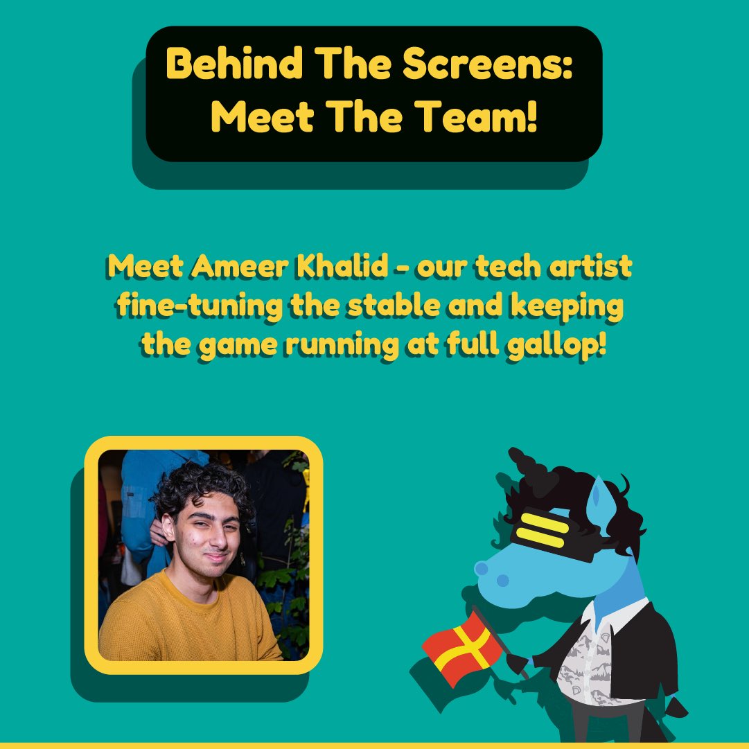 He’s optimized, stylized, and loyal to Skåne 💥
Meet the FlatPonies tech artist shaping explosions, splashes, and smoother gameplay!
🎧 Full interview: flatponies.com/news/behind-th… 
#GameDev #ScratchTheCat #IndieGames