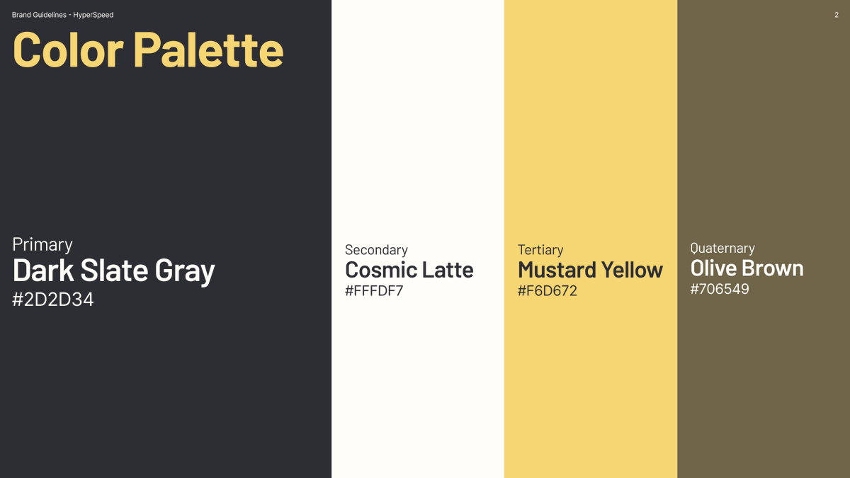 Color palette for a new branding project.

Good enough?