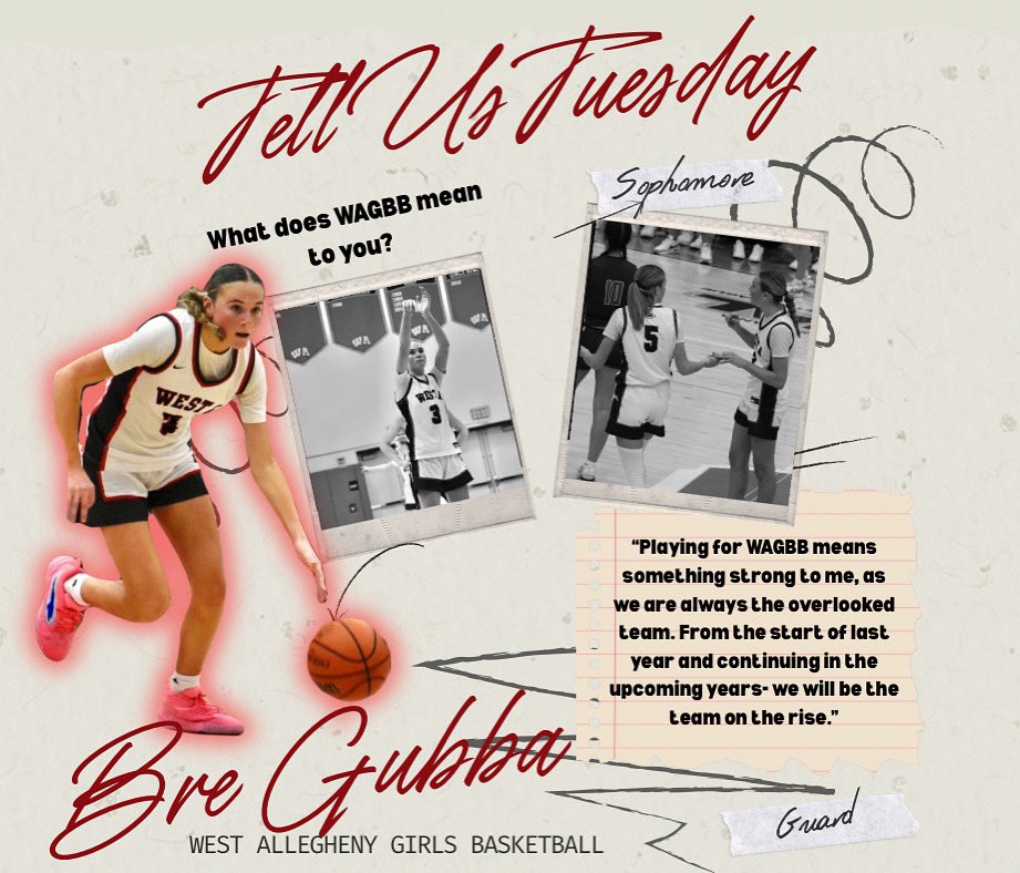 Tell Us Tuesday ft. Bre Gubba and what WAGBB means to her- Rise as One! 🥳💗🏀