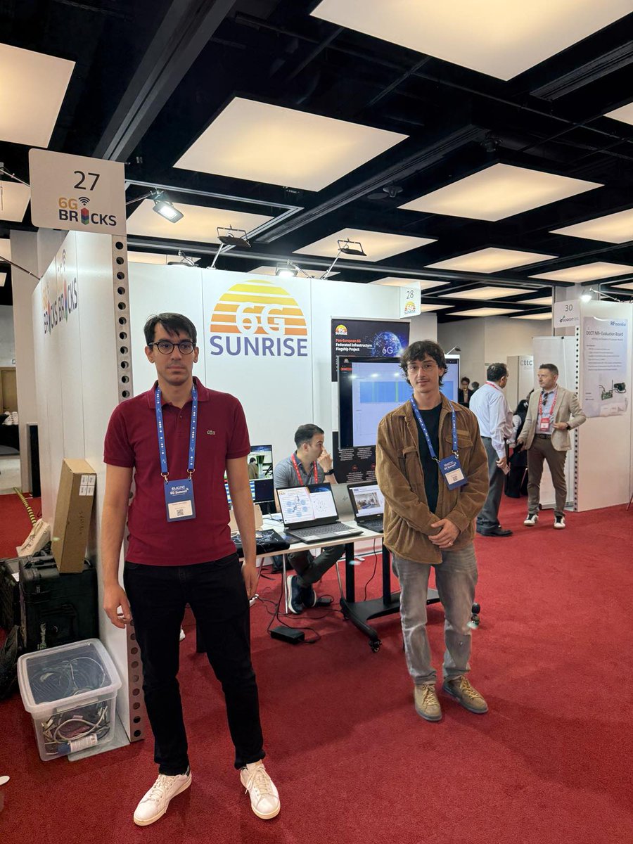 INFOLYSiS (@infolysis_gr) on Twitter photo 🚀 INFOLYSiS at <a href="/EuCNC/">2025 EuCNC & 6G Summit</a> & 6G Summit 2025! 🌐
We’re proud to announce that INFOLYSiS successfully participated in the EuCNC & 6G Summit 2025, one of the leading events in Europe for 6G research and innovation! 📡✨
<a href="/6G_SNS/">SNS JU</a> <a href="/HorizonEU/">Horizon Europe 🇪🇺</a> <a href="/SME_WG_NwEurope/">NetWorldEurope SME WG</a> 🚀 INFOLYSiS at <a href="/EuCNC/">2025 EuCNC & 6G Summit</a> & 6G Summit 2025! 🌐
We’re proud to announce that INFOLYSiS successfully participated in the EuCNC & 6G Summit 2025, one of the leading events in Europe for 6G research and innovation! 📡✨
<a href="/6G_SNS/">SNS JU</a> <a href="/HorizonEU/">Horizon Europe 🇪🇺</a> <a href="/SME_WG_NwEurope/">NetWorldEurope SME WG</a>