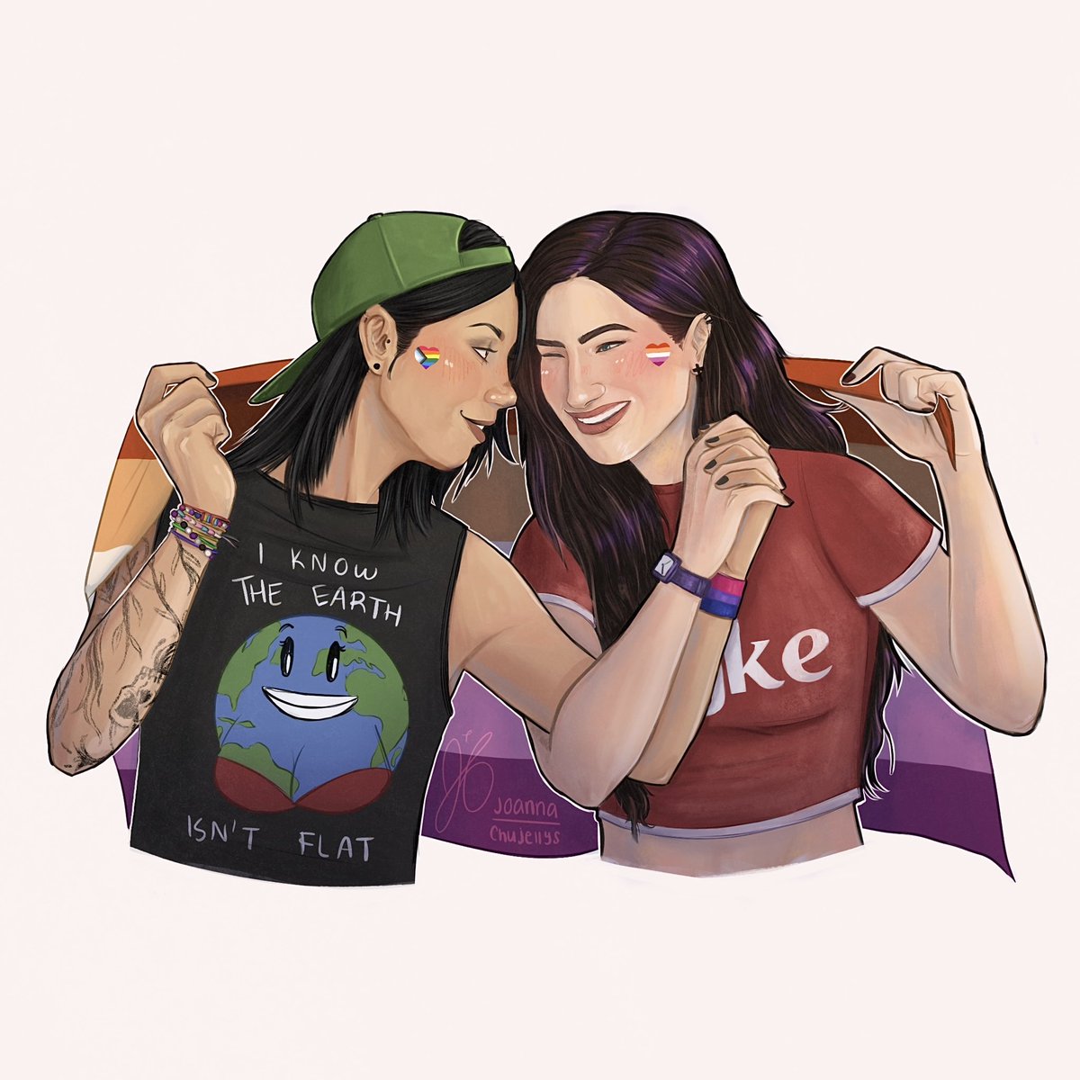 happy pride! #agathario 💘🏳️‍🌈🏳️‍⚧️