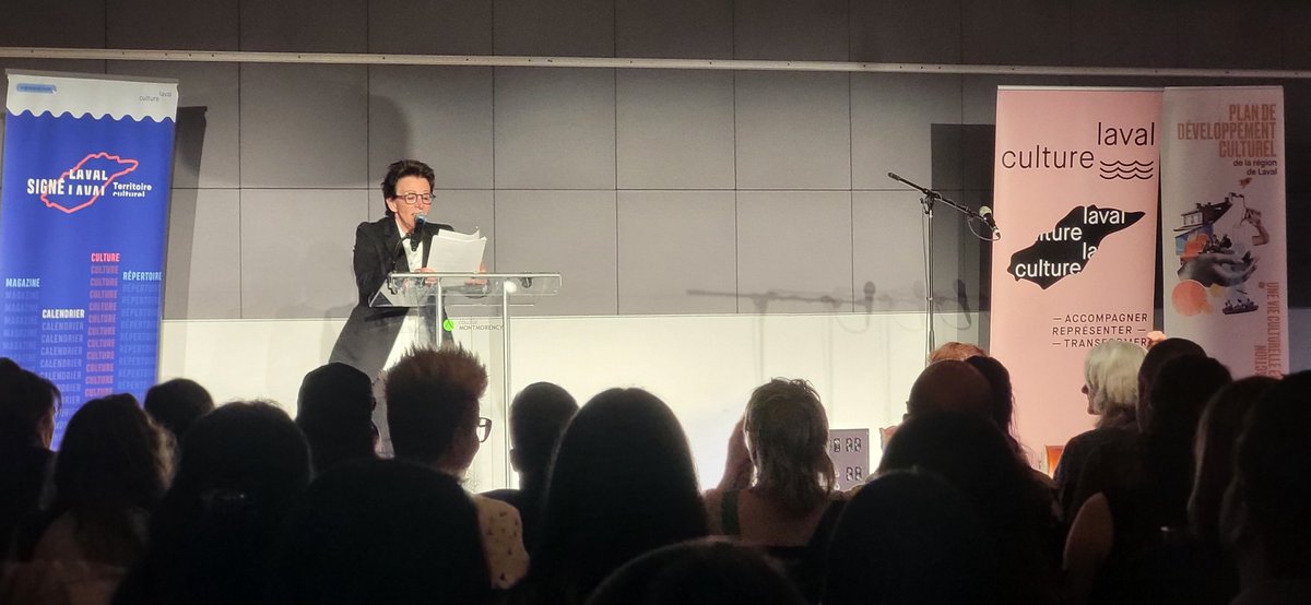 VSchmaltzCAQ's tweet image. Prix d’excellence Culture Laval ! Mon équipe a pris part à cette soirée pour célébrer notre culture locale organisée par Culture Laval. Félicitations aux récipiendaires des prix Relève, Organisation et Hommage, ainsi qu’à la lauréate du prix du CALQ – Artiste de l’année 2025