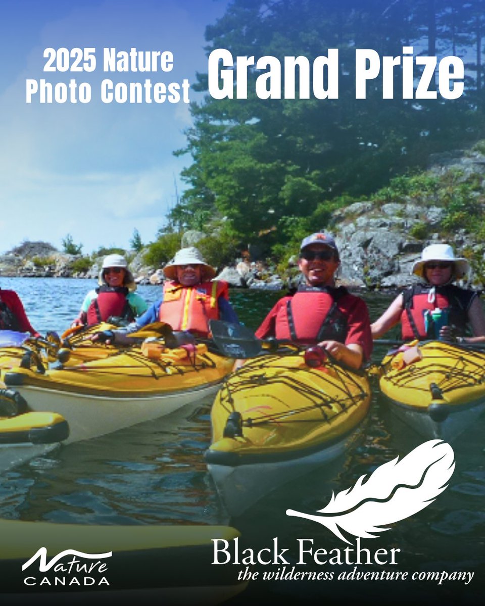 The 2025 Nature Photo Contest has begun! It’s time to take your cameras outdoors and capture Canada’s natural beauty! 

This year’s Grand Prize has been sponsored by Black Feather - The Wilderness Adventure Company! It’s a 2026 season gift certificate valued at $1895, toward one