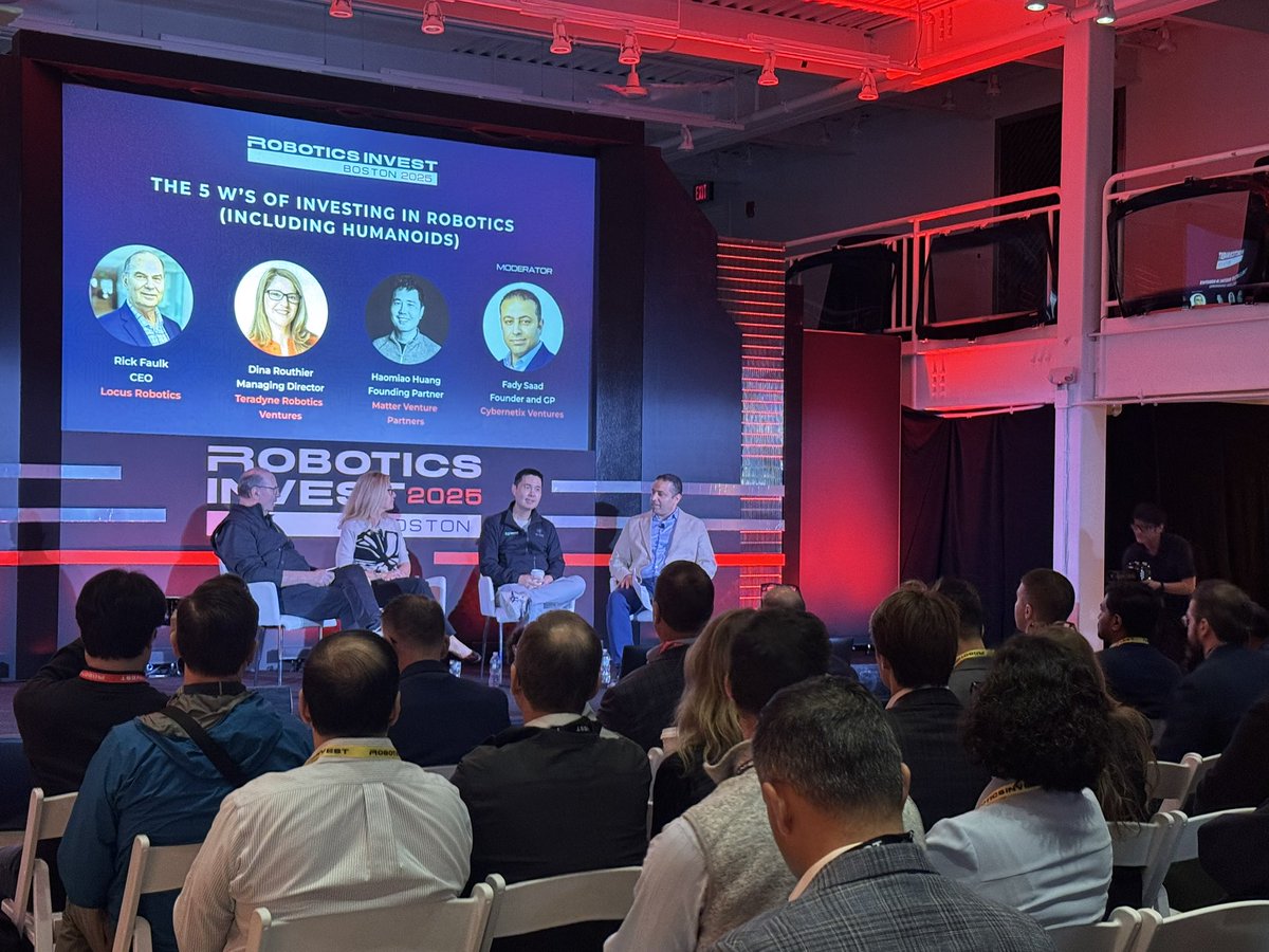 Abe Murray (@abemurray) on Twitter photo Having a great time <a href="/RoboticsInvest/">Robotics Invest 2025</a> today - if you aren’t here you’re missing out 😉
Have a few of our great AlleyCorp folks here with us too Having a great time <a href="/RoboticsInvest/">Robotics Invest 2025</a> today - if you aren’t here you’re missing out 😉
Have a few of our great AlleyCorp folks here with us too