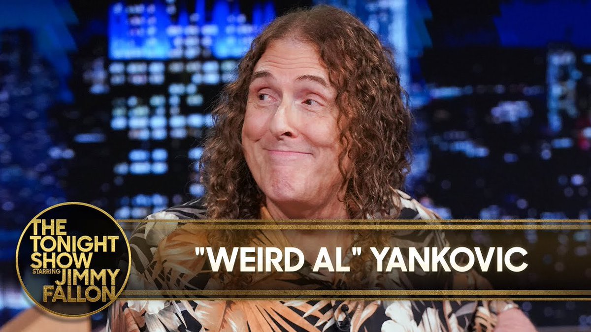 “Weird Al” Yankovic Previews ‘Bigger &amp; Weirder’ 2025 Tour (Starting 6/13) and Talks About Prince Denying His Parody Requests on ‘Fallon’ rockcellarmagazine.com/weird-al-yanko…