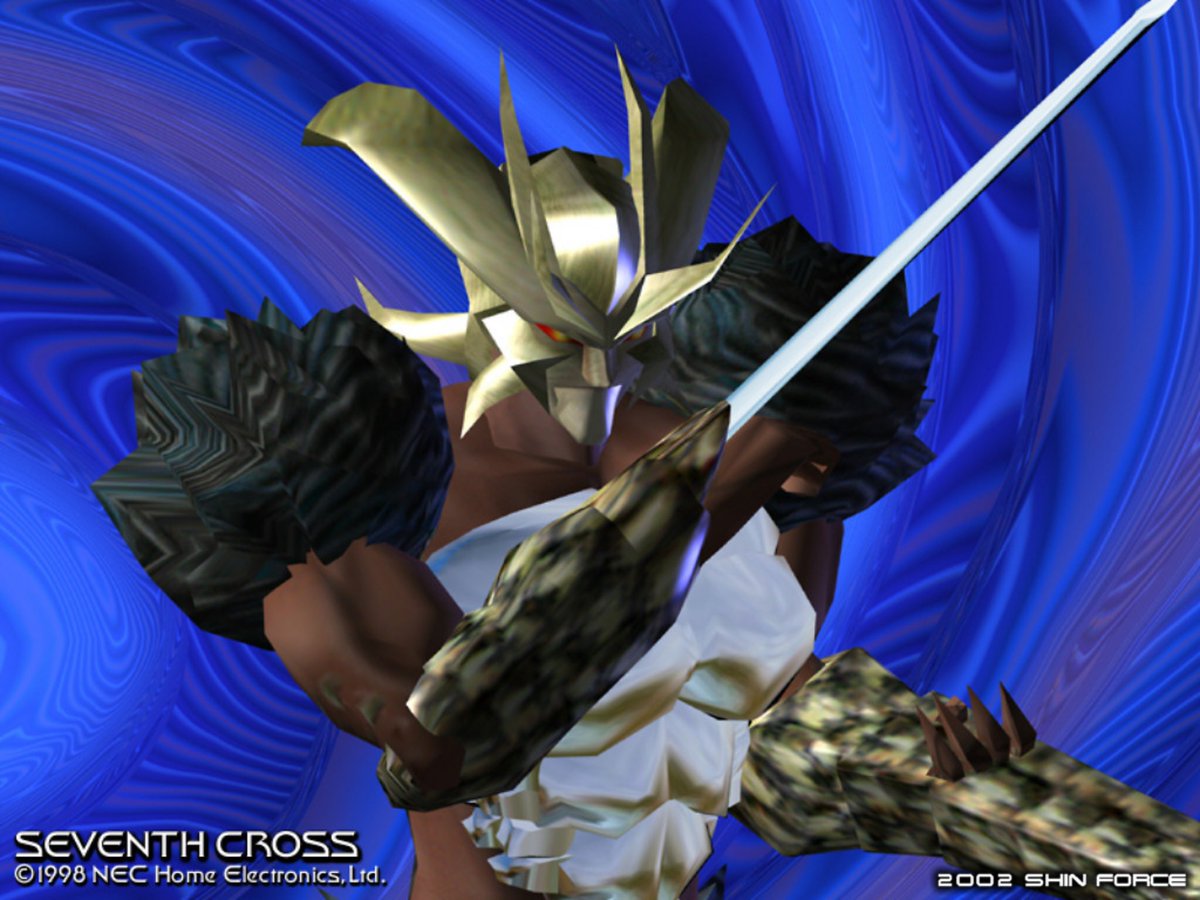 shinobi_sf's tweet photo. Seventh Cross Evolution (セヴンスクロス) | Sega Dreamcast
#Sega #NEC #Dreamcast #SeventhCross  https://t.co/Adt8Q0ZuOu