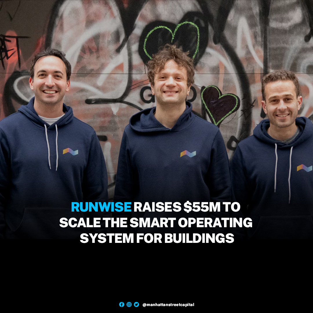 ManhattanStCap's tweet image. Runwise, a New York City-based smart operating system company for buildings, raised $55 million in funding. 

#Runwise #SmartBuildings #BuildingTechnology #NYCStartups #PropTech #EnergyEfficiency #CleanTech #SustainableBuildings #IoT #SmartCities