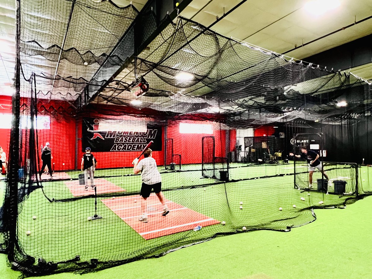 🌞Our unofficial start to Summer🌞.  The first of four Eau Claire Express Hitting Camps are underway this morning.   Thanks to Payton Barton, Grant Schroeder, and Miller Green for running Camp 1.  Camps 1, 2, and 3 are all SOLD OUT.  We still have spots available in Camp 4 which