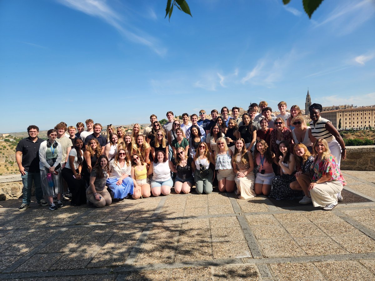 Students on the "ISU on the Mediterranean: Summer in Valencia, Spain" study abroad program are taking in the sights of Toledo! 🇪🇸🇪🇸🇪🇸
isuabroad.iastate.edu/index.cfm...