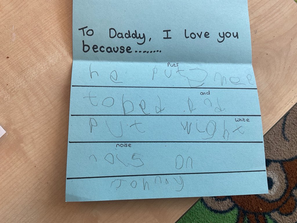 Wainscott Primary and Nursery School π (@schoolwainscott) on Twitter photo Johnny in Butterfly Class has made a card for his very special dad! <a href="/johnbryantHT/">John Bryant ππ»ββοΈ</a> <a href="/LAHam21/">Lorna Hamilton</a> <a href="/nunnnat1/">Nat Nunn</a> <a href="/Primary1stTrust/">ThePrimaryFirstTrust</a> #Respect Johnny in Butterfly Class has made a card for his very special dad! <a href="/johnbryantHT/">John Bryant ππ»ββοΈ</a> <a href="/LAHam21/">Lorna Hamilton</a> <a href="/nunnnat1/">Nat Nunn</a> <a href="/Primary1stTrust/">ThePrimaryFirstTrust</a> #Respect