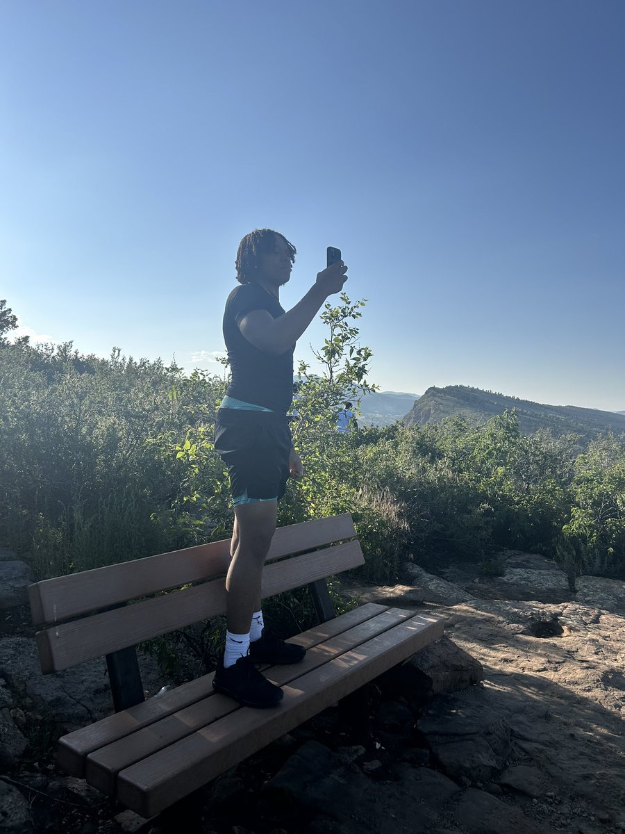 Graduated Saturday in Colorado enjoying vacation by Monday. And yet the work still don’t stop #blessed. #hiking