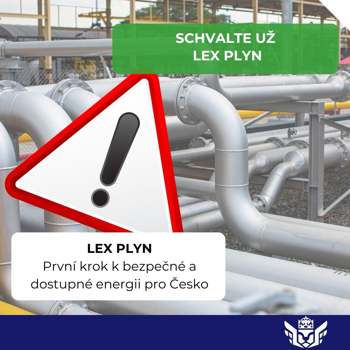 Zítra Senát projedná Lex plyn – klíčový zákon pro budoucnost české energetiky a konkurenceschopnost firem. Hospodářská komora ČR podporuje jeho rychlé schválení bez návratu do Sněmovny. Silná a dostupná energie je základ stabilní ekonomiky.

#hospodářskákomora #lexplyn