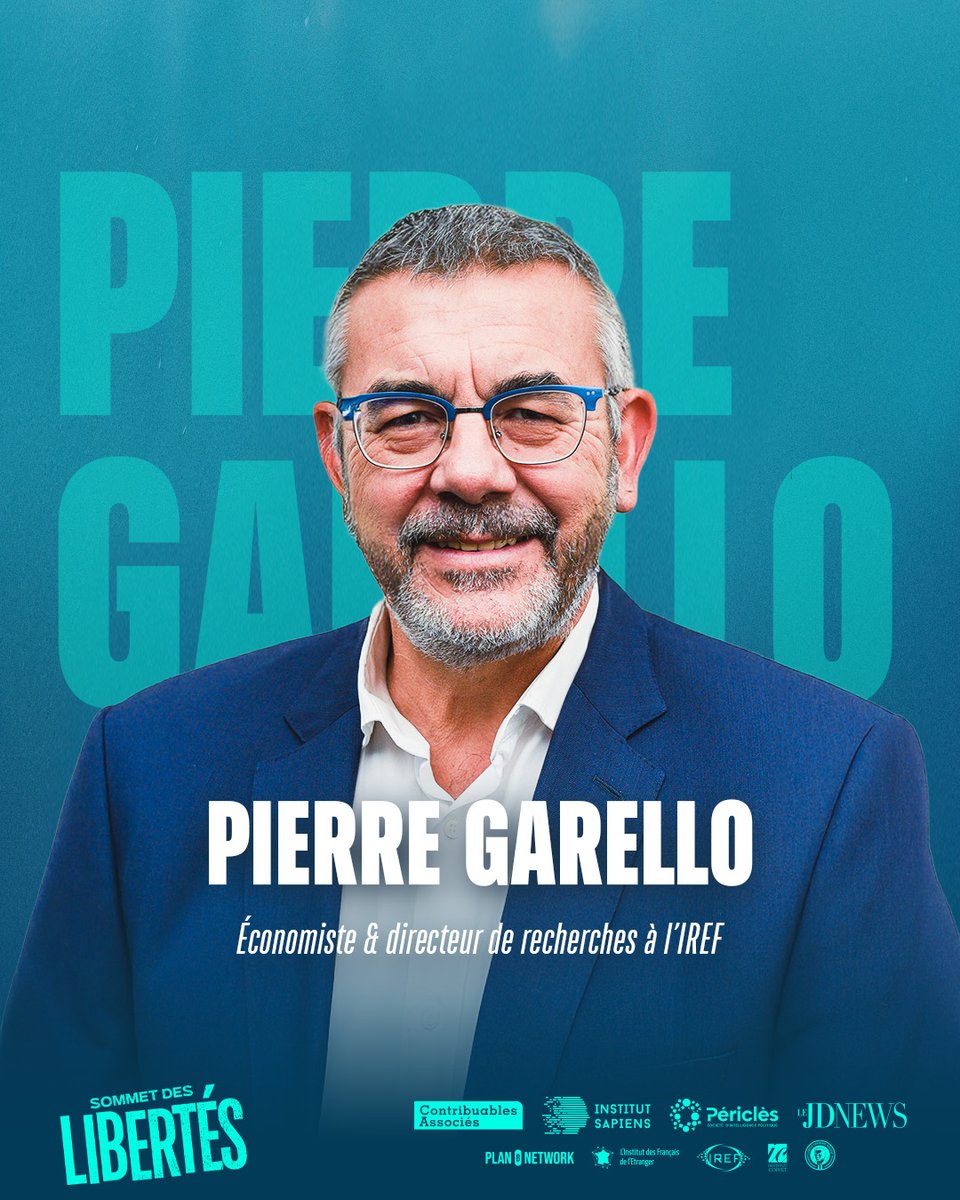 🎤 Pierre Garello interviendra au #SommetDesLibertés le 24 juin.

Professeur agrégé d’économie et directeur de recherches à l’IREF, Pierre Garello est un spécialiste des politiques publiques, des institutions et de l’économie de marché.

Il animera la table ronde « Réduire le