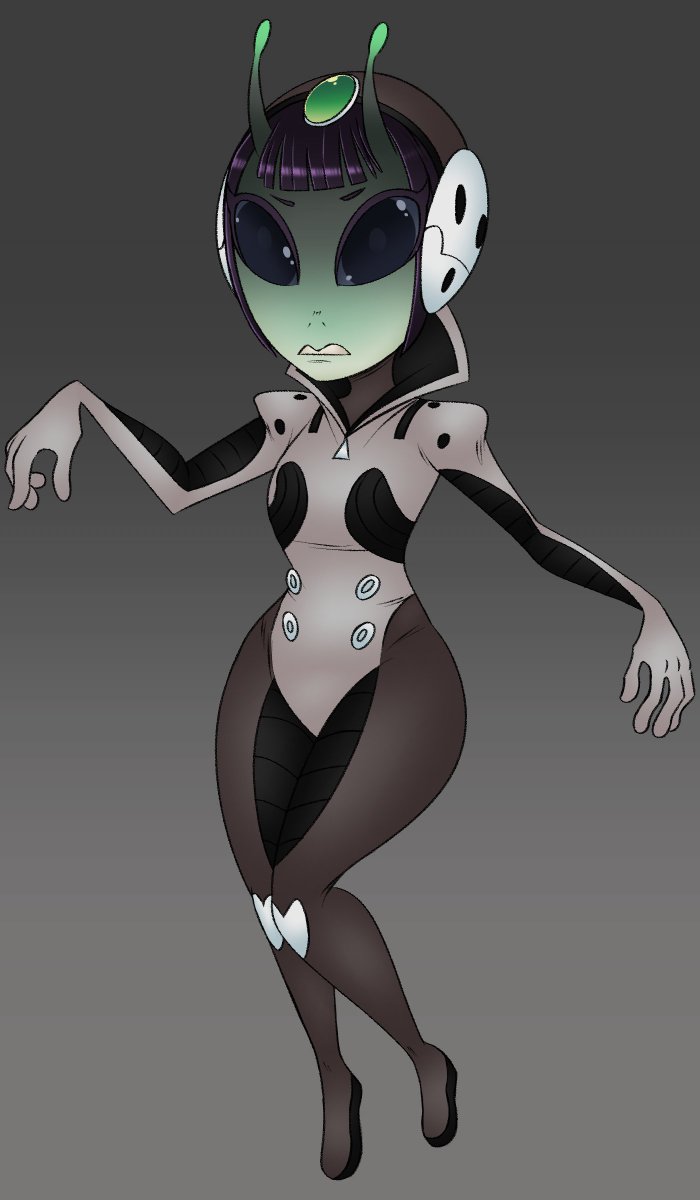 A new alien character appearing in the same campaign as the other new character. Vellestra, or "Cheyenne" as she tries to blend in to being a totally normal human.