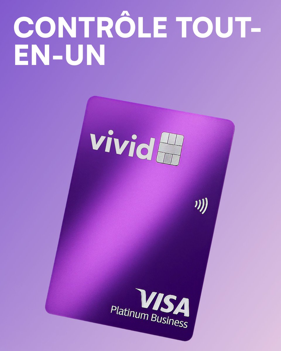 Faites passer votre business à la vitesse supérieure avec Vivid :

💸 Jusqu’à 10 % de cashback
♻️ Cartes virtuelles &amp; recyclées gratuites
🟣 Carte métal à 19,90 €
🚀 Aucune limite pour AWS, Meta &amp; Google Ads
📲 Utilisable direct avec Apple/Google Pay

Tout-en-un !