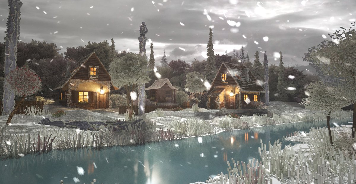 TritzChristophe's tweet image. In the process of redesigning my website and came across this little series.🌿#voxelart