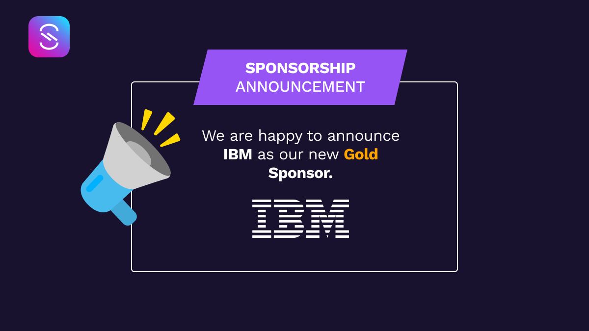 AsyncAPISpec's tweet photo. Weโre thrilled to announce that @IBM just renewed as a Gold Sponsor AND joined our conferences as a Platinum Sponsor!
Thank you for backing the AsyncAPI vision; weโre building the future of EDAs together. ๐
#AsyncAPI #OpenSource #AsyncAPIConf https://t.co/IMDa9ldgM9