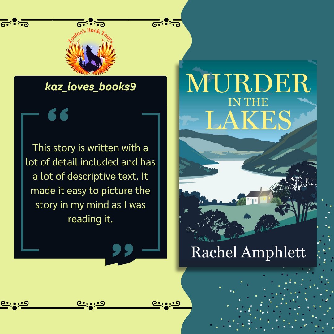 A massive thank you to everyone who joined today’s #booktour for #MurderintheLakes!

📚 <a href="/kazlovesbooks1/">Kaz</a> @coffeecurls #cazreadz

We are on tour 9th - 18th June! 

🔗 Catch up on all the posts here: tinyurl.com/26x4e8nu

#ZBT