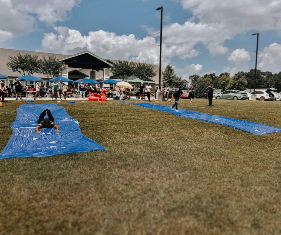 statesborofire's tweet photo. Bethany's Luau Summer Bash 2025

Thank you to The Lodge at Bethany for having us out for another year at your annual Summer Luau! Our guys (obviously) had a blast helping with the slip-n-slide and even indulging themselves with some water-filled fun. https://t.co/sOac9AjX3z