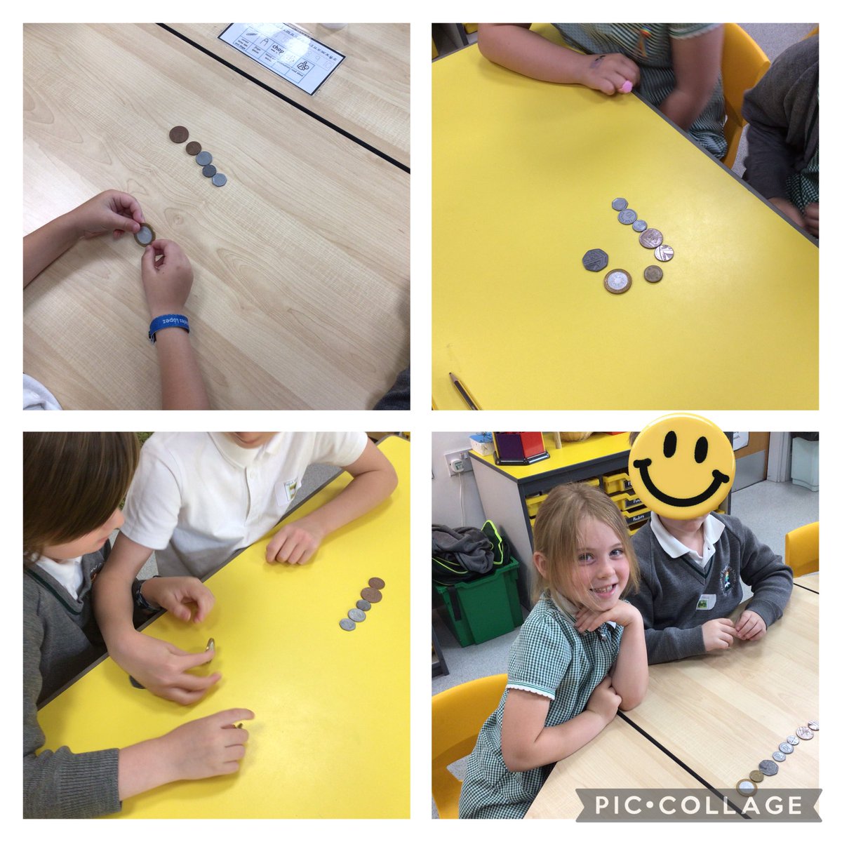 Miss Wells (@misswells1204) on Twitter photo Today we started to explore money in maths. We looked at the different colours and shapes of coins as well as ordering them in terms of their value. More fun to come tomorrow! <a href="/parishschool1/">Parish CE School</a> Today we started to explore money in maths. We looked at the different colours and shapes of coins as well as ordering them in terms of their value. More fun to come tomorrow! <a href="/parishschool1/">Parish CE School</a>