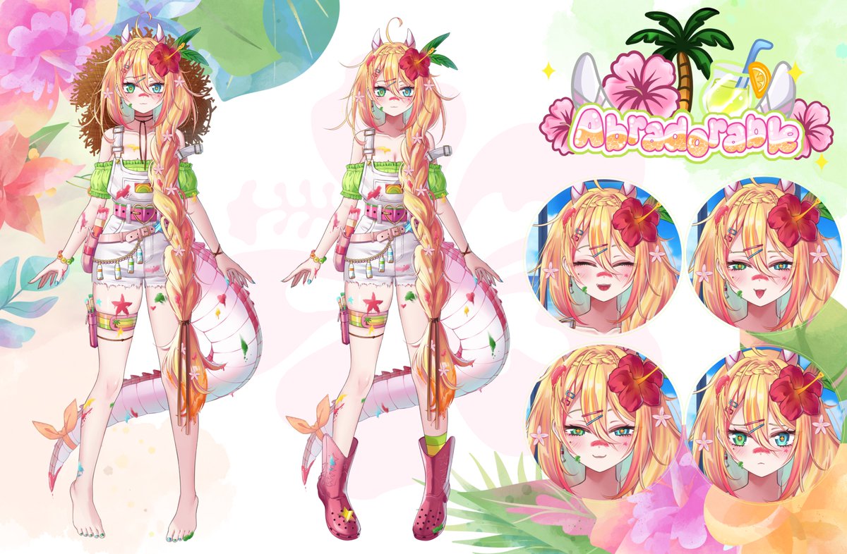 Abra the Alligator🍹🐊🌴 || EnVtuber (@abragator) on Twitter photo 🌺Abra Gator v2.0🌺
Still your sun loving, gacha playing, caffeine addicted gator, but this time she's doubled the color for double the fun!
Community Name: #SwampSquad
Art Tag: #SwampSketch
Memes: #GatorGoofs
Stream Clips: #Abralive
ママ - <a href="/sana_sanada37/">真田サナ ⇄ Sana Sanada🐈⬛</a>
パパ - <a href="/_reeee_e/">Ree | Live2D ✧</a> 🌺Abra Gator v2.0🌺
Still your sun loving, gacha playing, caffeine addicted gator, but this time she's doubled the color for double the fun!
Community Name: #SwampSquad
Art Tag: #SwampSketch
Memes: #GatorGoofs
Stream Clips: #Abralive
ママ - <a href="/sana_sanada37/">真田サナ ⇄ Sana Sanada🐈⬛</a>
パパ - <a href="/_reeee_e/">Ree | Live2D ✧</a>